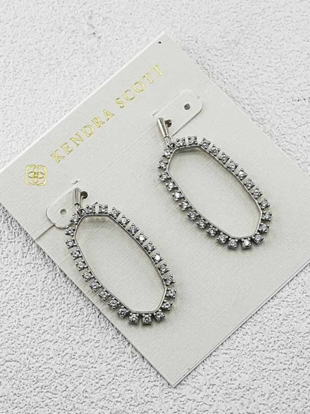 Kendra Scott Inlaid Hollow Earrings